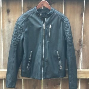 H&M unisex faux leather jacket